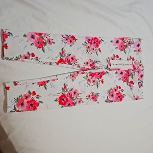 Janie and Jack Flower leggings